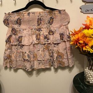 Luminary Fine Collection Tiered Skirt Sz Small. Lined.